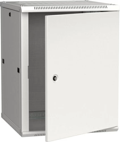 Шкаф LINEA W 18U 600x600 мм дверь металл, RAL7035 ITK