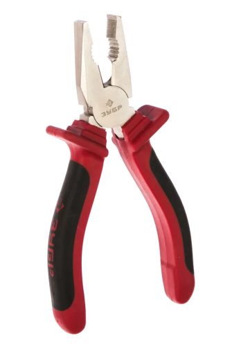 Плоскогубцы ЗУБР "МАСТЕР" хромированные, 160мм