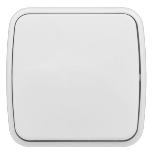 Минск Выключатель 1-клавишный ОП 10А белый EKF Basic