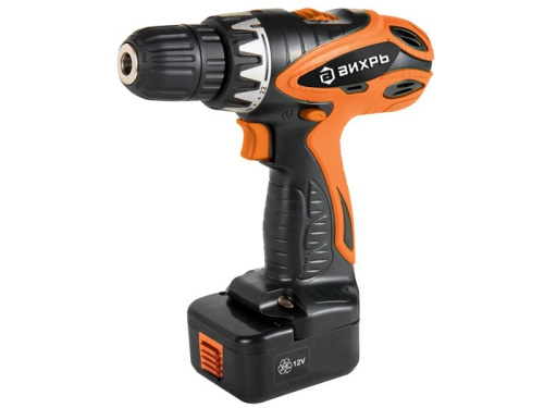 Дрель-шуруповерт аккумуляторная ДА-12-2к Вихрь 