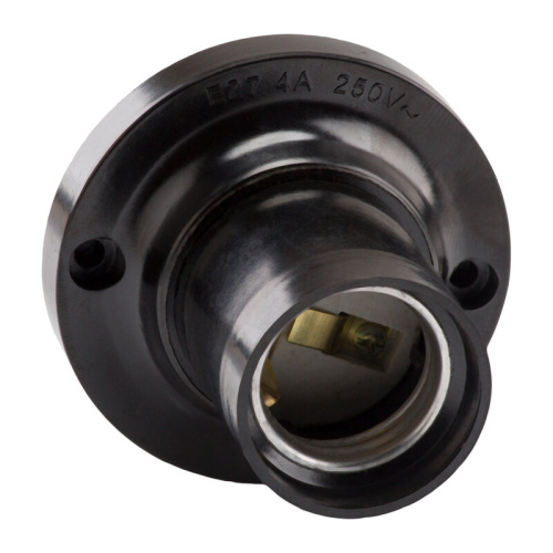 Патрон Е27 карболитовый-потолочный -IP20- КЭАЗ