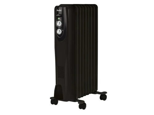 Электрорадиатор масляный Ballu Classic black BOH/CL-09BRN 2000 (9 секций)