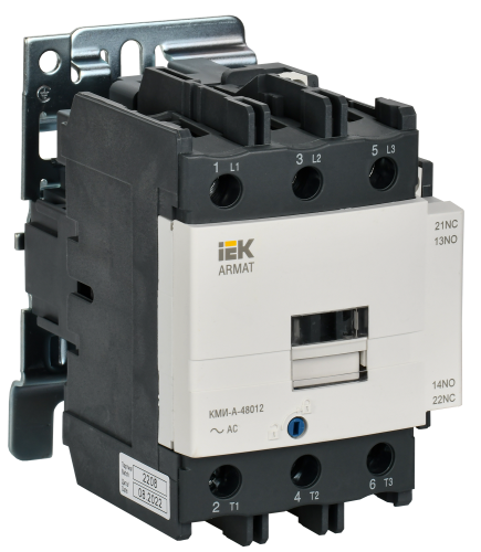 Контактор КМИ-А-48012 LC1D 80А 230В/АС3 1NO/1NC ARMAT IEK