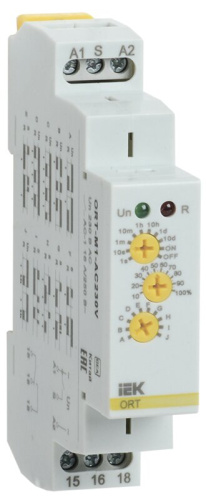 Реле времени ORT многофункциональное 1 конт. 230 В AС IEK