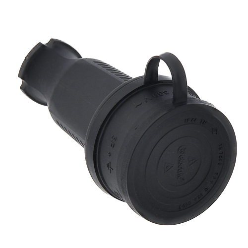 Розетка (удлинитель) каучук 3ф 32А 380в T.Plast