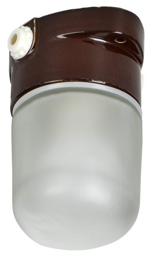 Светильник термостойкий для бани и сауны НПБ 450-2 IP54 60Вт коричневый TERMA GENERICA