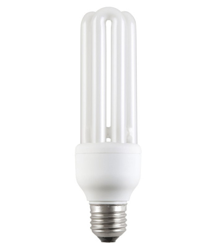 Лампа КЛЛ 15/840 Е27 4000К CE ST форма "U"  850Лм, 50х152мм, 220-240V