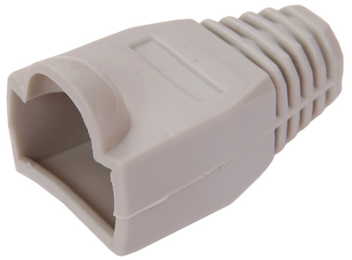 Колпачок изолирующий для разъема RJ-45, PVC, СЕРЫЙ ITK