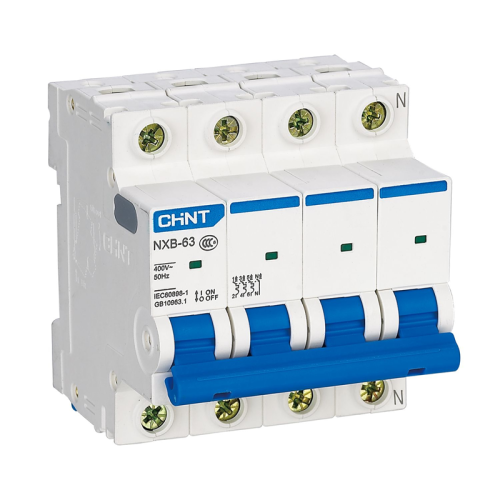 Авт. выкл. NXB-63S 4P 20А 4,5кА х-ка С (R) (CHINT)