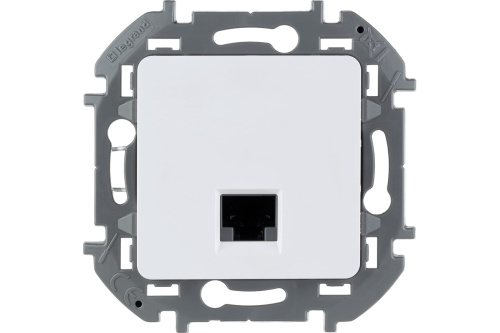 Информационная розетка RJ 45 - категория 6 - UTP - INSPIRIA - белый