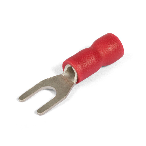 Наконечник кабельный вилочный изолированный НВИ 1.5–4 серия ПРОФИ (КВТ)