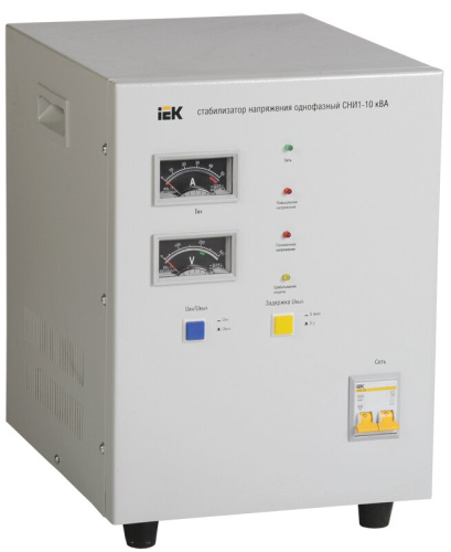 Стабилизатор напряжения однофазный СНИ1-10 кВА IEK