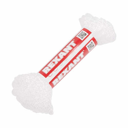 Шнур 5мм 10м белый REXANT