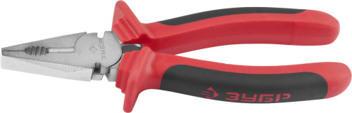 Плоскогубцы ЗУБР "МАСТЕР" хромированные, 180мм