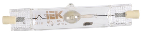 Лампа ДРИ 70Вт 4200К RX7s MHN-TD IEK