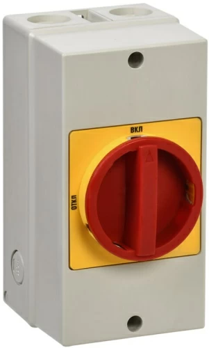 Переключатель кулачковый ПКП10-13 /K 10А "откл-вкл" 3Р/400В IP54  ИЭК