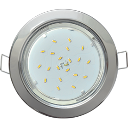 Светильник Ecola GX53-H4 хром 38х106