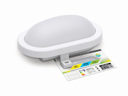 Светильник светодиодный герметичный СПП 3401 12Вт 230В 4000К 960Лм IP65 115мм ОВАЛ  