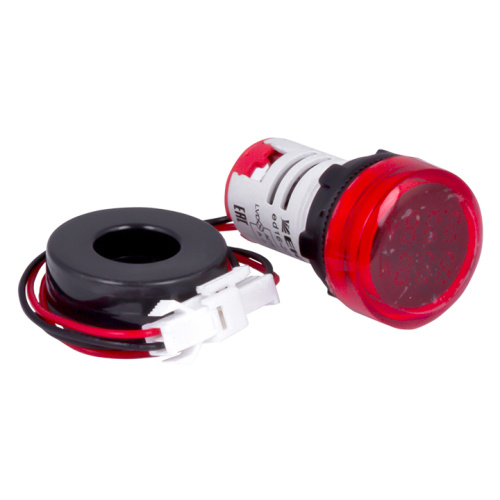 Индикатор значения тока и напряжения красный ED16-22AVD 100А EKF PROxima в комплекте с трансформатор