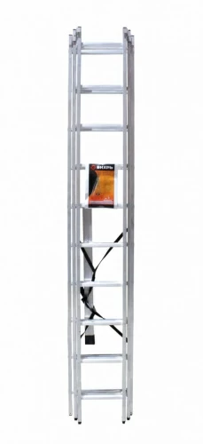 Лестница алюминиевая трехсекционная ЛА 3х10 Вихрь 