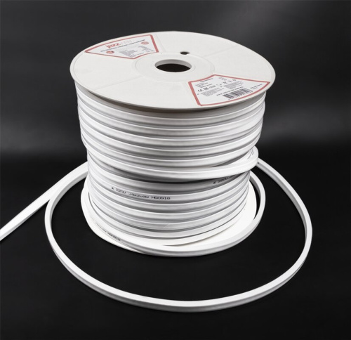 Лента "Неон" PFN-01 2835/120 6500K 220V IP65 6w/m 8*16mm  50m Jazzway