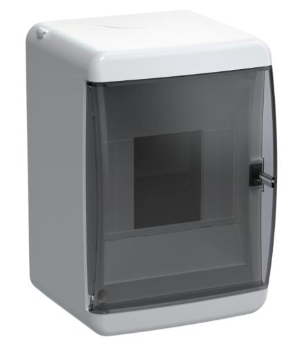 Mini Корпус пластиковый КМПн-4 IP41 белый TEKFOR IEK