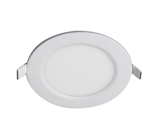 Светильник светодиодный встраиваемый PPL-R  6w 6500K IP40 WH d120мм встр/круг Jazzway