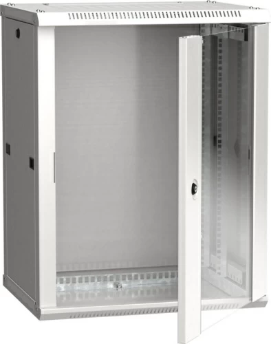 Шкаф LINEA W 12U 600x450 мм дверь стекло, RAL7035 ITK