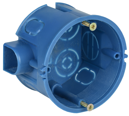 Коробка установочная СЗ блочная для твердых стен D=68х45мм (со стыковочными узлами) GENERICA