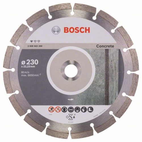 Алмазный диск Standard for Concrete 230-22,23 Bosch