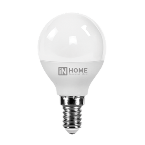 Лампа светодиодная LED-ШАР-VC 8Вт 230В Е14 6500К 760Лм IN HOME