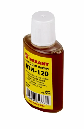 Флюс паяльный ЛТИ-120 30мл. REXANT