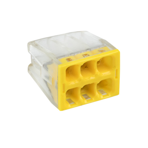 Клемма СМК 2273-246 (с пастой) 6 отверстий 0,5-2,5 мм2 EKF PROxima