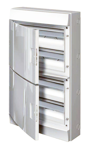 Бокс настенный 72м непрозрачная дверь ABB Mistral41