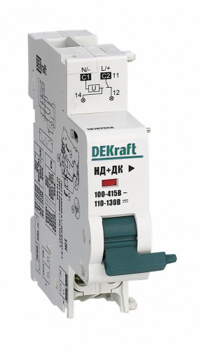 Расц. незав. c доп. контактом 220В для ВА-101 нов. DEKraft