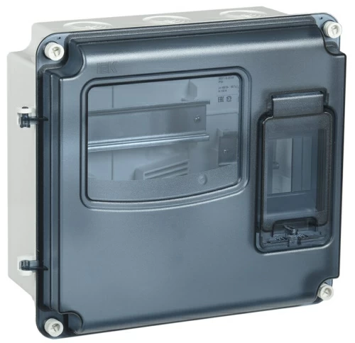 Корпус пластиковый ЩУРн-П 1/3 IP66 PC LIGHT IEK