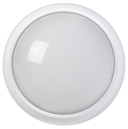 Светильник светодиодный ДПО 3010Д 8Вт 4500K IP54 круг белый пластик IEK