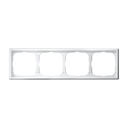 Рамка 4-постовая, универсальная, БЕЛЫЙ ARTGALLERY
