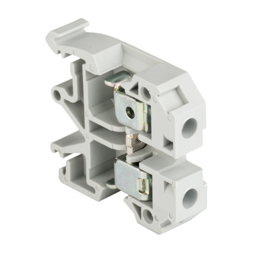 Клемма проходная винтовая JXB 10 мм2 серая EKF