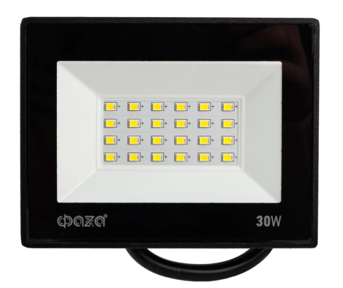 Прожектор светодиодный СДО СДО-20  30w 6500K BL IP65 230V ФАZА (ФАЗА, FAZA)