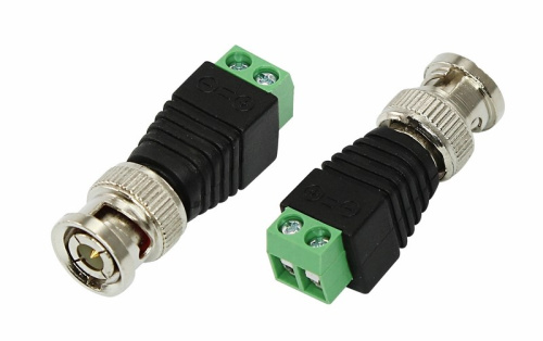 Разъем BNC штекер с клеммной колодкой PROconnect