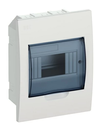 Корпус пластиковый ЩРВ-П-6 IP41 белый KREPTA 3 IEK